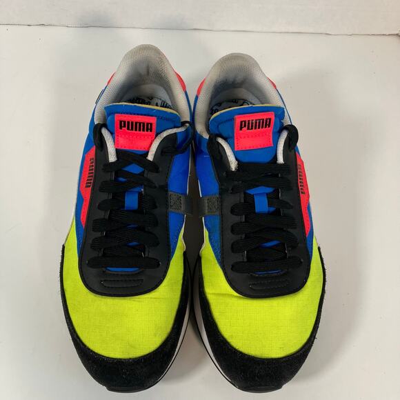 Puma Mens Sz 8.5 Future Rider Play On Colorful Retro Sneakers Mesh Suede main image 8